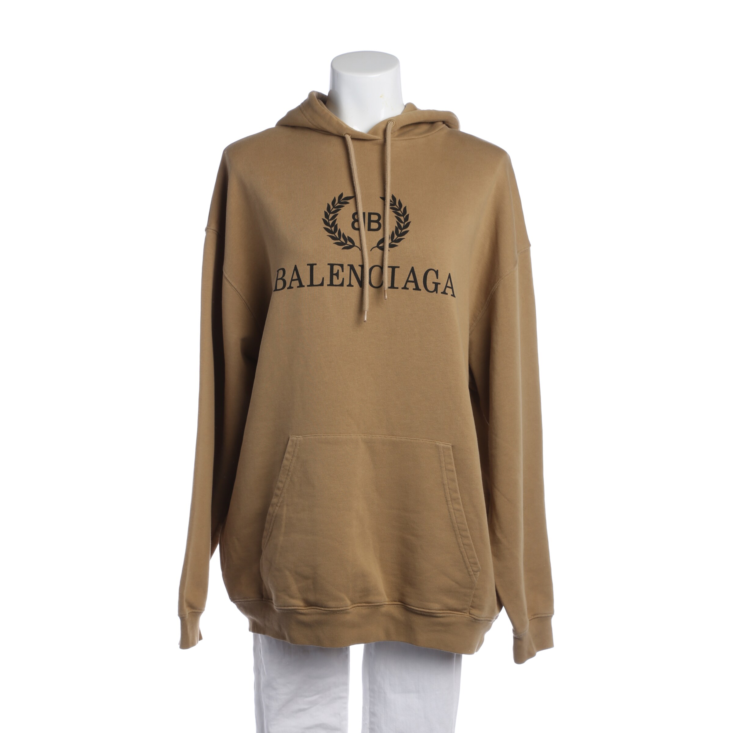 Balenciaga Sweatshirt / Sweatjacke in S in hellbraun, Produktansicht
