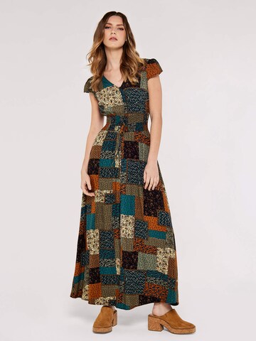 Apricot Dress in Mixed colours: front
