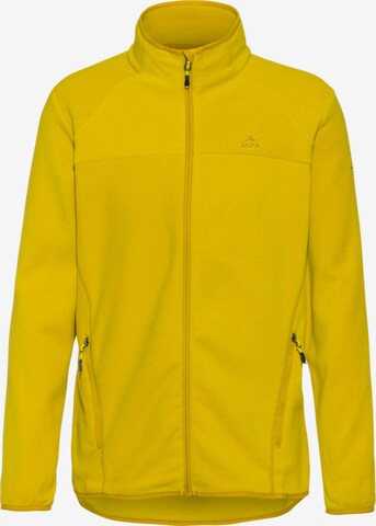OCK Athletic Jacket in Yellow: front