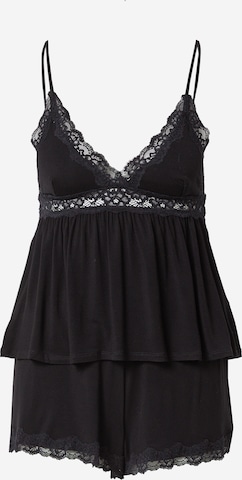 Hunkemöller Shorty 'Cami' in Schwarz: predná strana