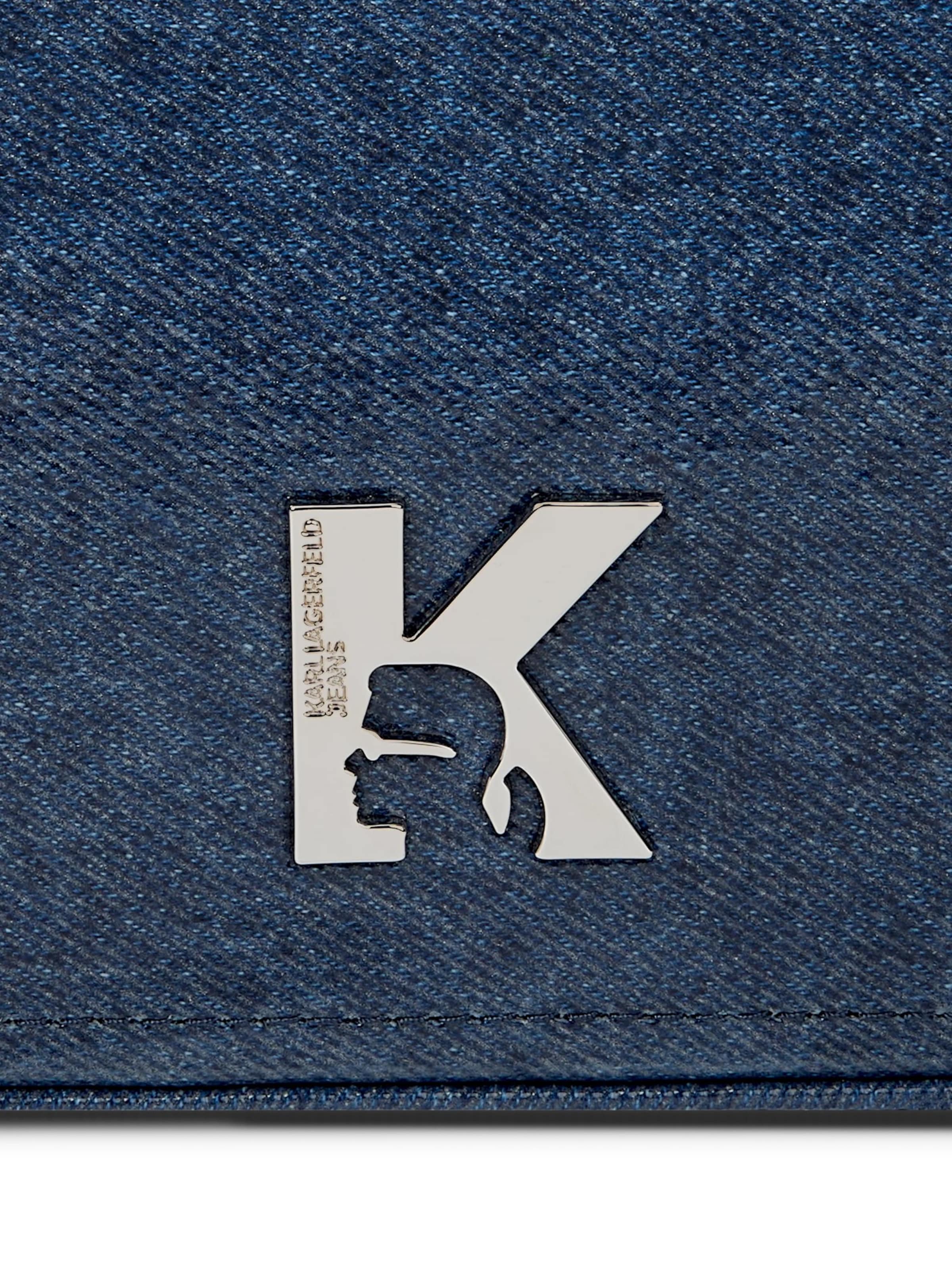 Borsa a tracolla di KARL LAGERFELD JEANS in blu
