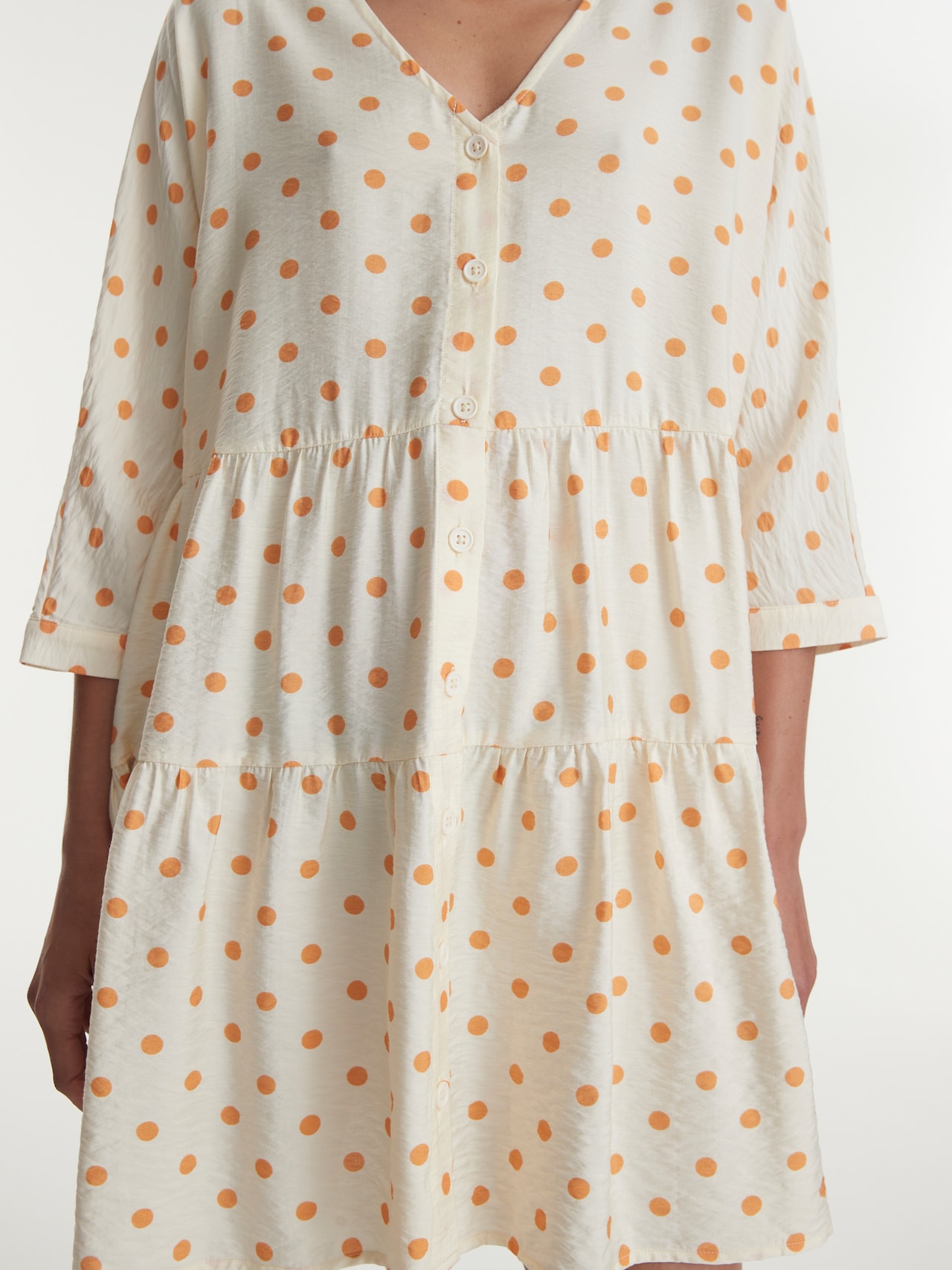 EDITED Jurk 'Marisa' Crème