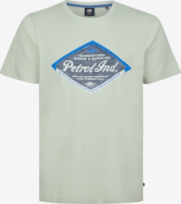 T-Shirt Petrol Industries en vert : devant