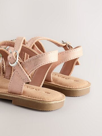 Next Sandaler i pink