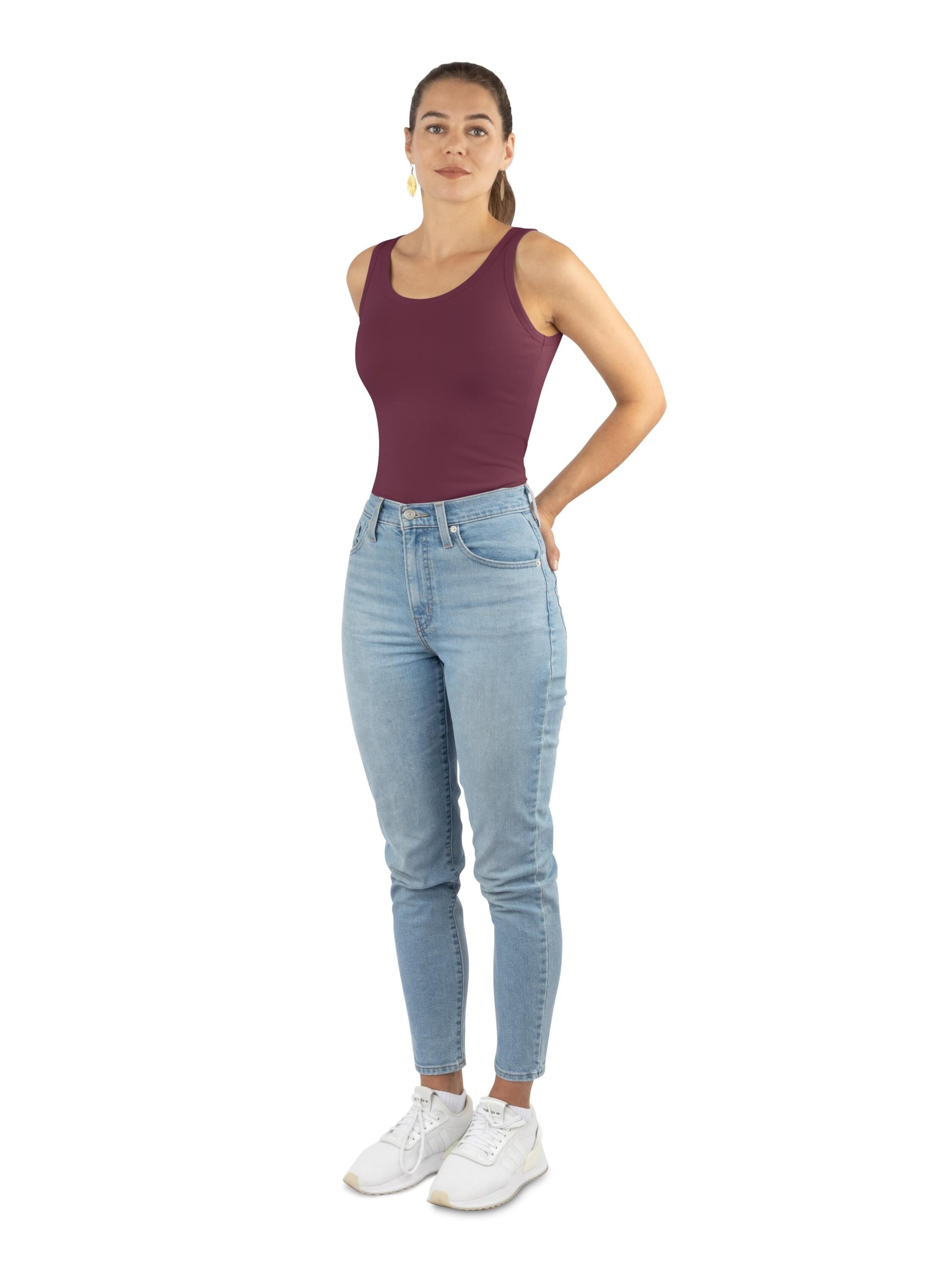 Top 'Nazca' di Janice in rosso
