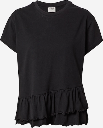 Urban Classics - Camiseta en negro: frente