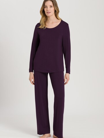 Pantalon de pyjama 'Natural Elegance' Hanro en violet