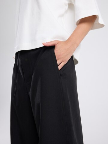 Wide Leg Pantalon America Today en noir