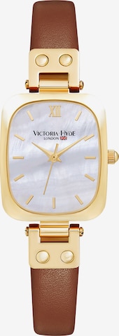 Victoria Hyde Analoog horloge 'Vivian ' in Bruin: voorkant