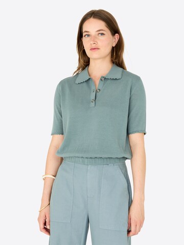 Bellamy Gallery Sweater 'Ayumi' in Green: front