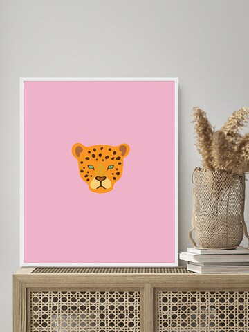 Liv Corday Image 'Panter Head' in White