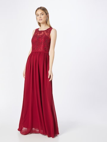 mascara Evening dress in Red: front