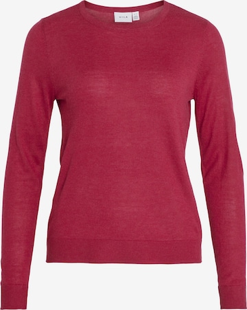 VILA Sweater 'ABELLA' in Red: front