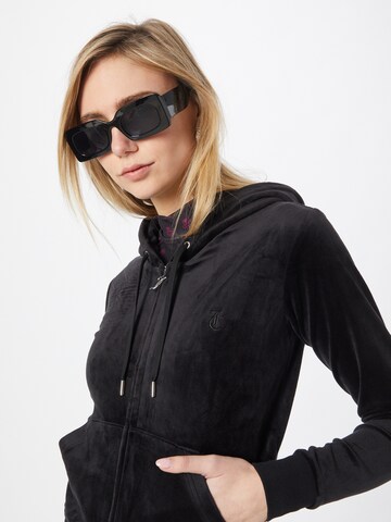 Juicy Couture Sweatjacke 'ROBERTSON' in Schwarz