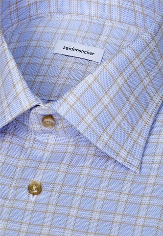 SEIDENSTICKER Regular fit Button Up Shirt in Blue