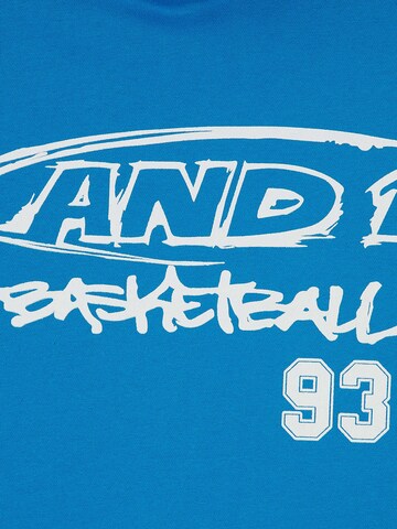 AND1 Μπλούζα φούτερ 'Core Graffiti' σε μπλε