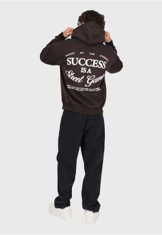Sweat-shirt 'Success' Dropsize en marron