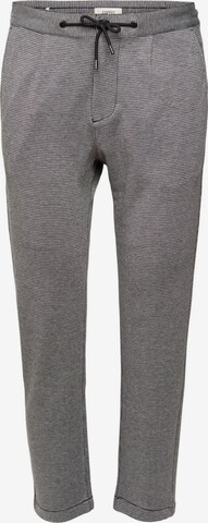 Slimfit Pantaloni con pieghe di ESPRIT in grigio: frontale