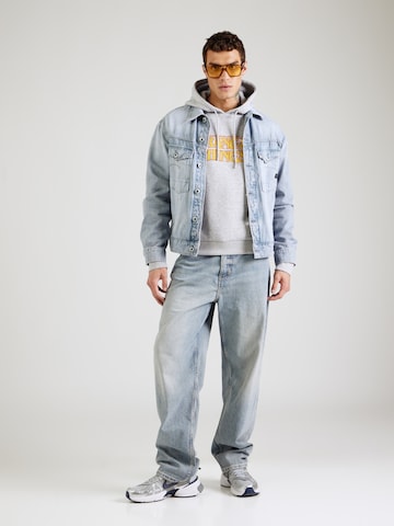 JACK & JONES Sweatshirt 'JORStranger Things' i grå