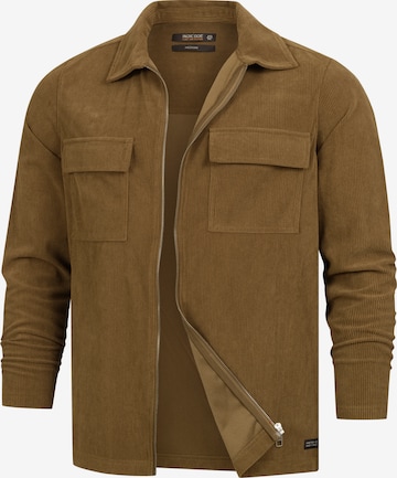 INDICODE JEANS Tussenjas 'Nemoto' in Groen: voorkant