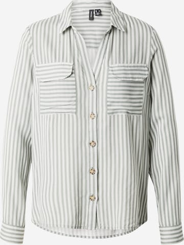 VERO MODABluza 'VMBUMPY' - zelena boja: prednji dio