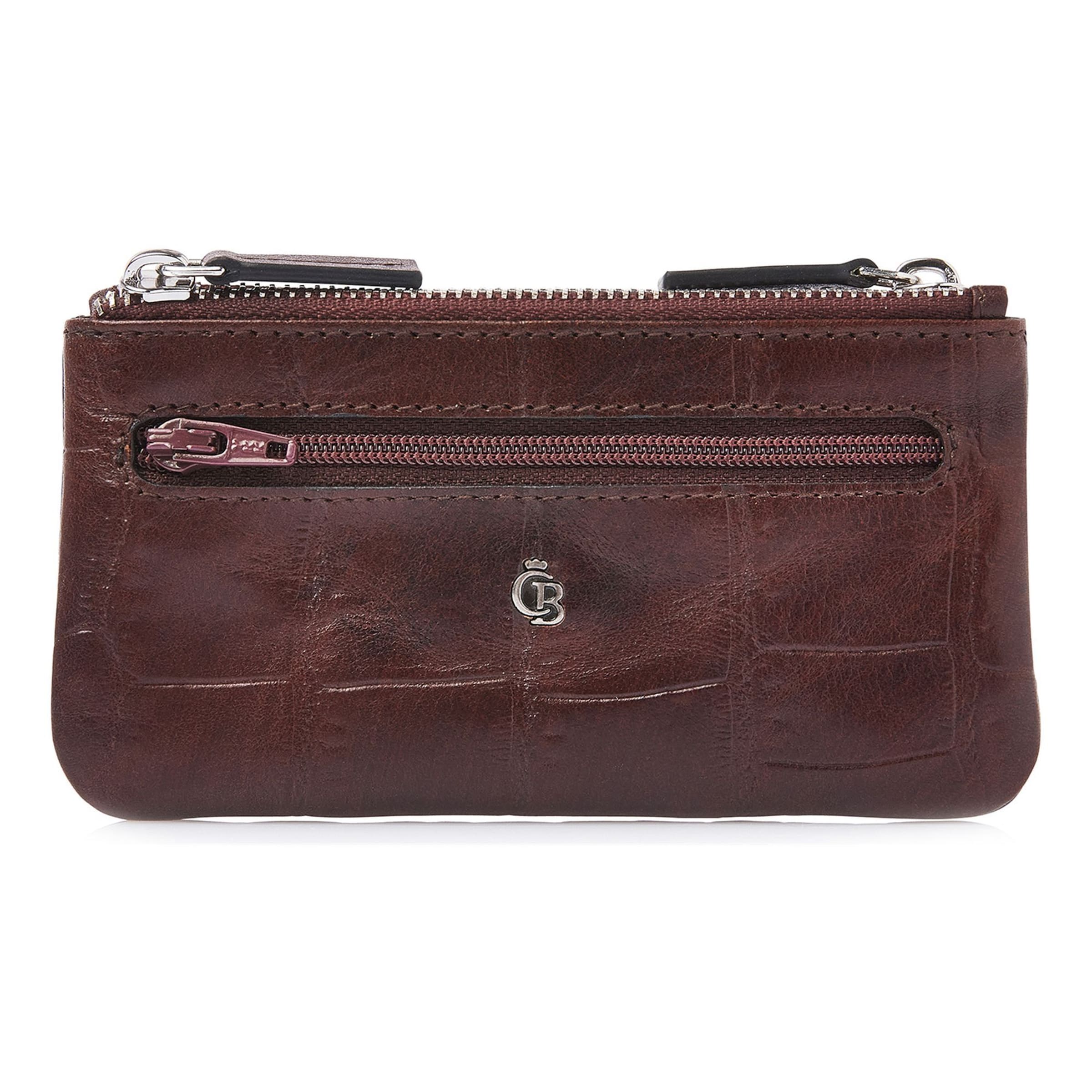Castelijn & Beerens Key Ring in Brown: front