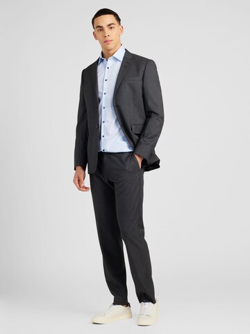 OLYMP Slim Fit Businesshemd 'Level 5' in Blau