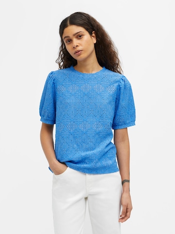 OBJECT Shirt 'Feodora' in Blue: front