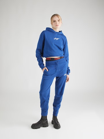 HUGO Sweatshirt 'Dephana 1' i blå