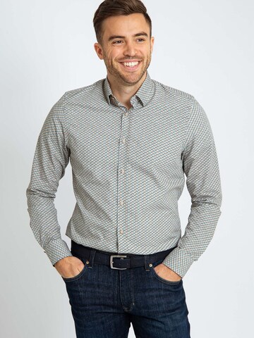 Suitable Slim fit Overhemd in Blauw