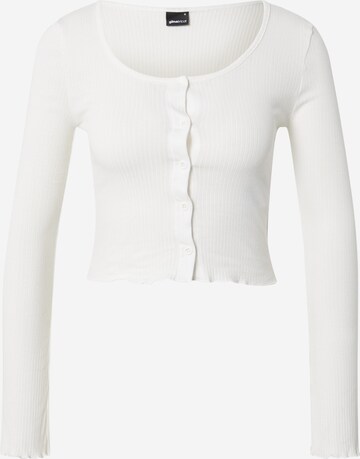 Gina Tricot Cardigan 'Pauline' i hvid: forside