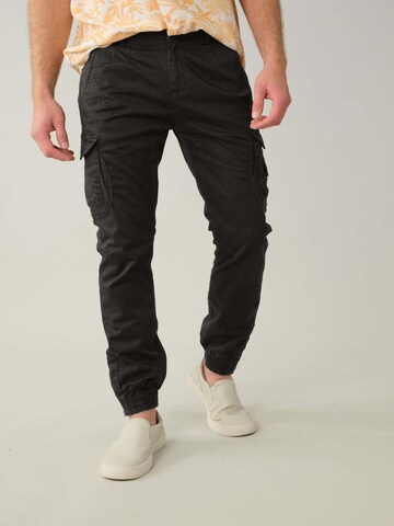 Effilé Pantalon cargo 'Garden' Deeluxe en gris : devant