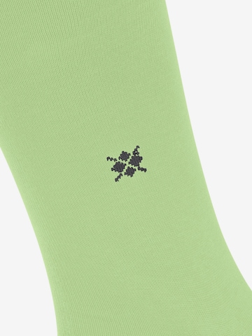 BURLINGTON Knee High Socks 'Dublin' in Green: front