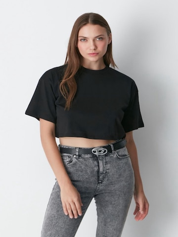 C&City T-Shirt in Schwarz