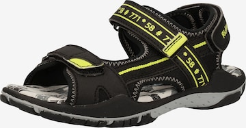 RICHTER Sandals & Slippers in Black: front