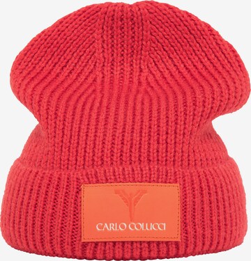 Carlo Colucci Beanie in Red