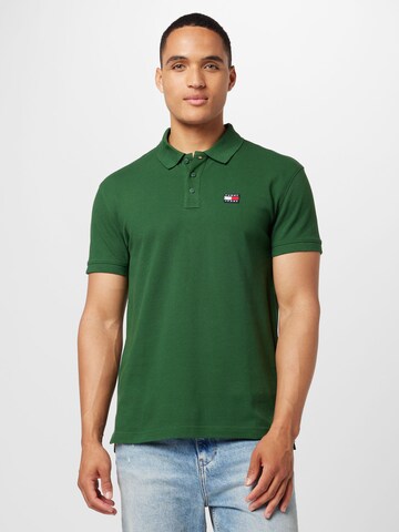 Tommy Jeans Shirt in Groen: voorkant