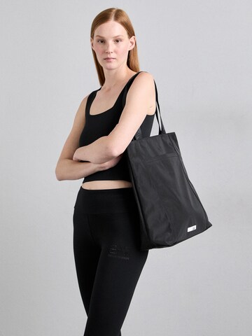 EA7 Emporio Armani Skinny Legíny - Čierna