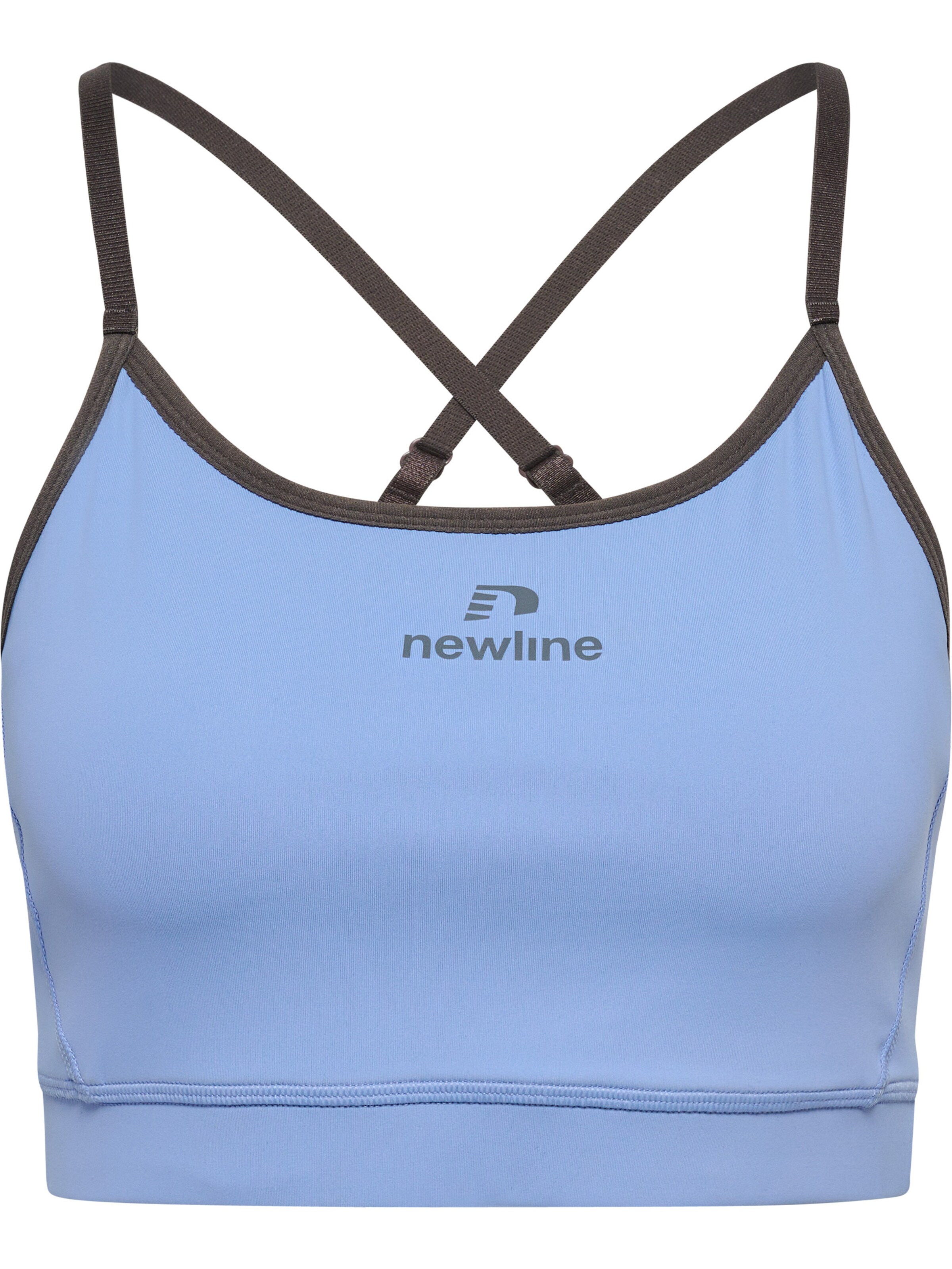 Newline Bustier Sport-BH 'Augusta' in Lila: Vorderseite