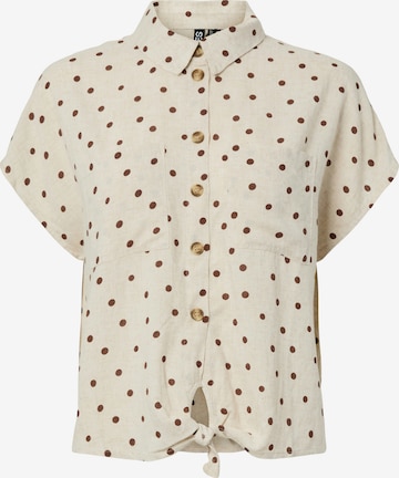 PIECES Pusero 'PCPIA' värissä beige: etupuoli