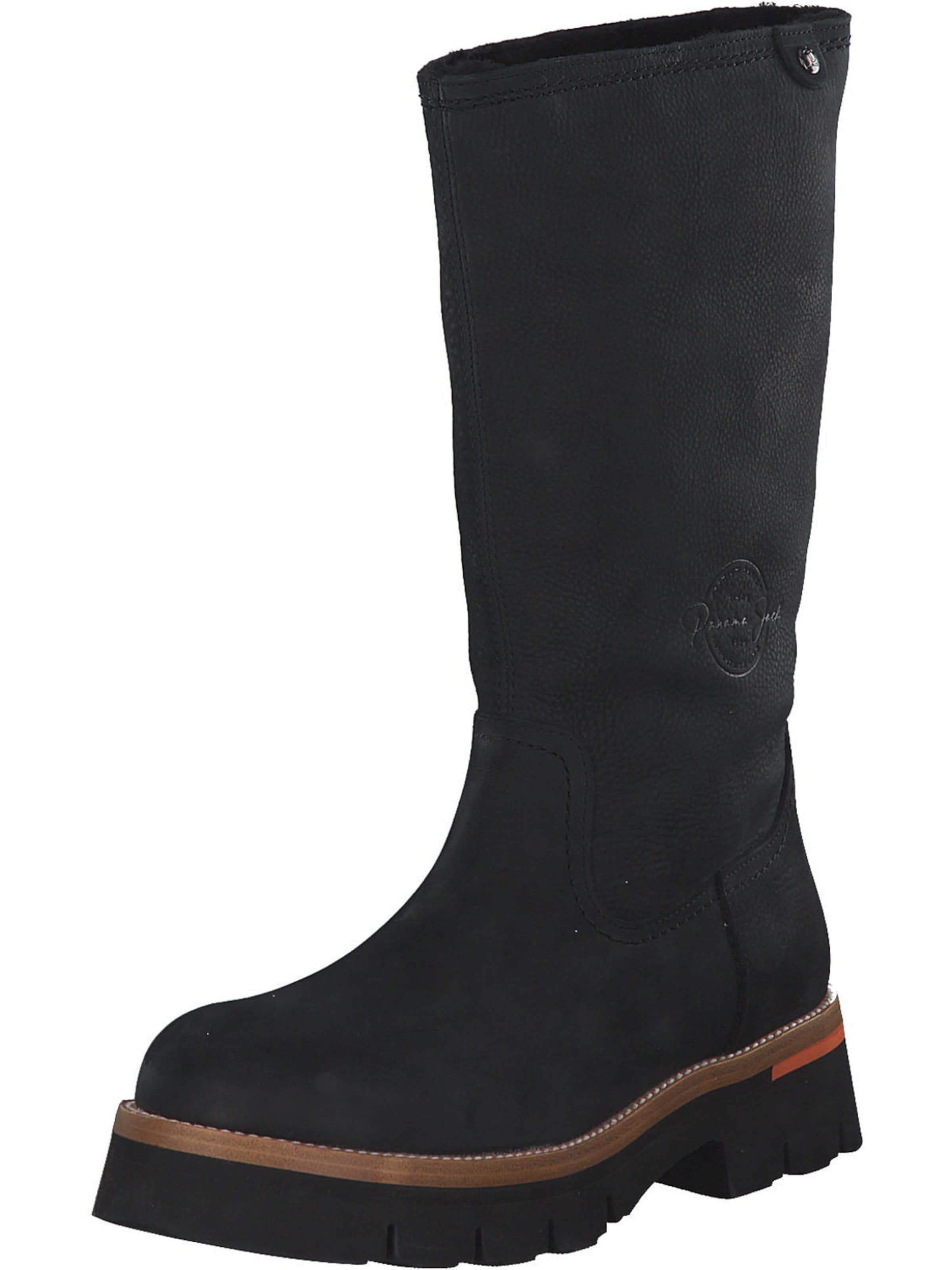 PANAMA JACK Stiefel 'Lima B' in Schwarz: Vorderseite