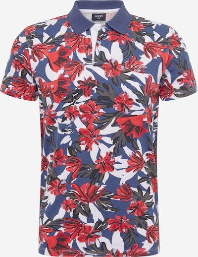 JOOP! Jeans T-Shirt 'Carwyn' en bleu marine / gris / rouge / noir / blanc, Vue avec produit