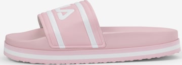 FILA Pantoletter 'Morro Bay Zeppa' i pink: forside