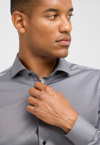 ETERNA Slim fit Business Shirt in Grey