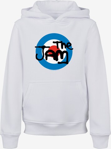 F4NT4STIC Sweatshirt 'The Jam Band Classic Logo' in Wit: voorkant