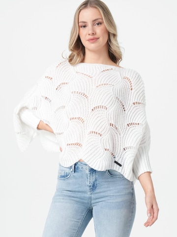 M.O.D MIRACLE OF DENIM - Sudadera en blanco: frente