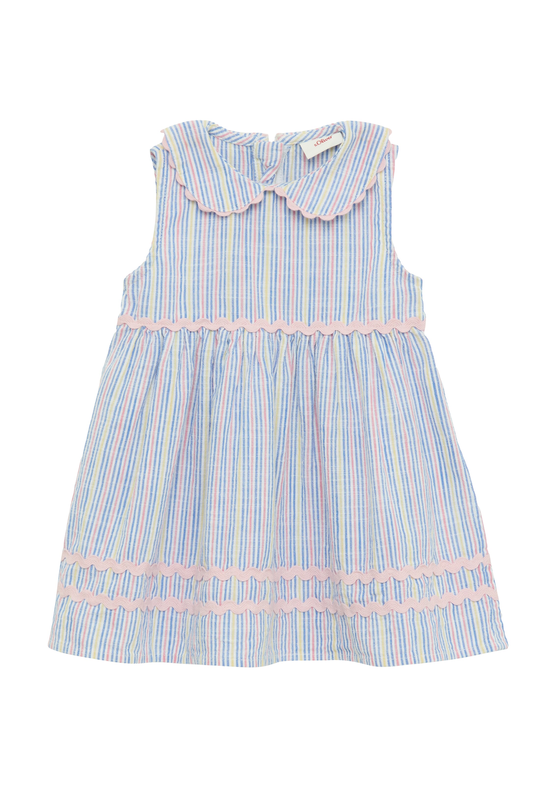 s.Oliver Jurk in Blauw: voorkant