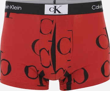 Boxeri de la Calvin Klein Underwear pe roșu: față