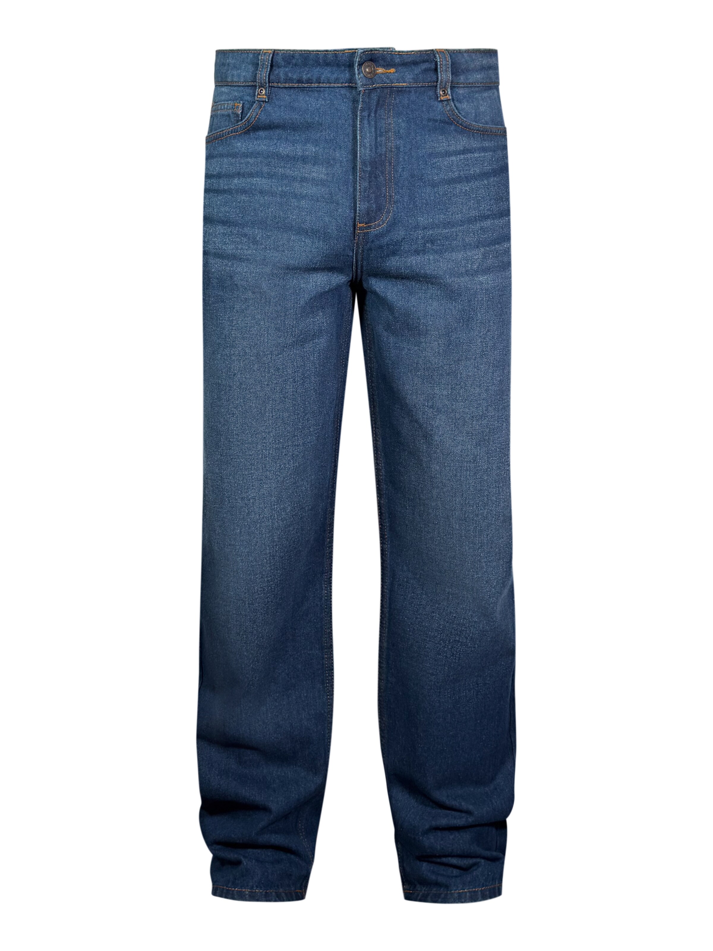 SikSilk Jean en bleu denim, Vue avec produit