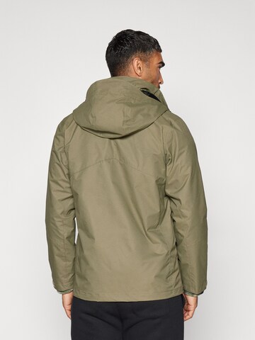 COLUMBIA Яке Outdoor 'Bugaboo™ III' в зелено: отзад